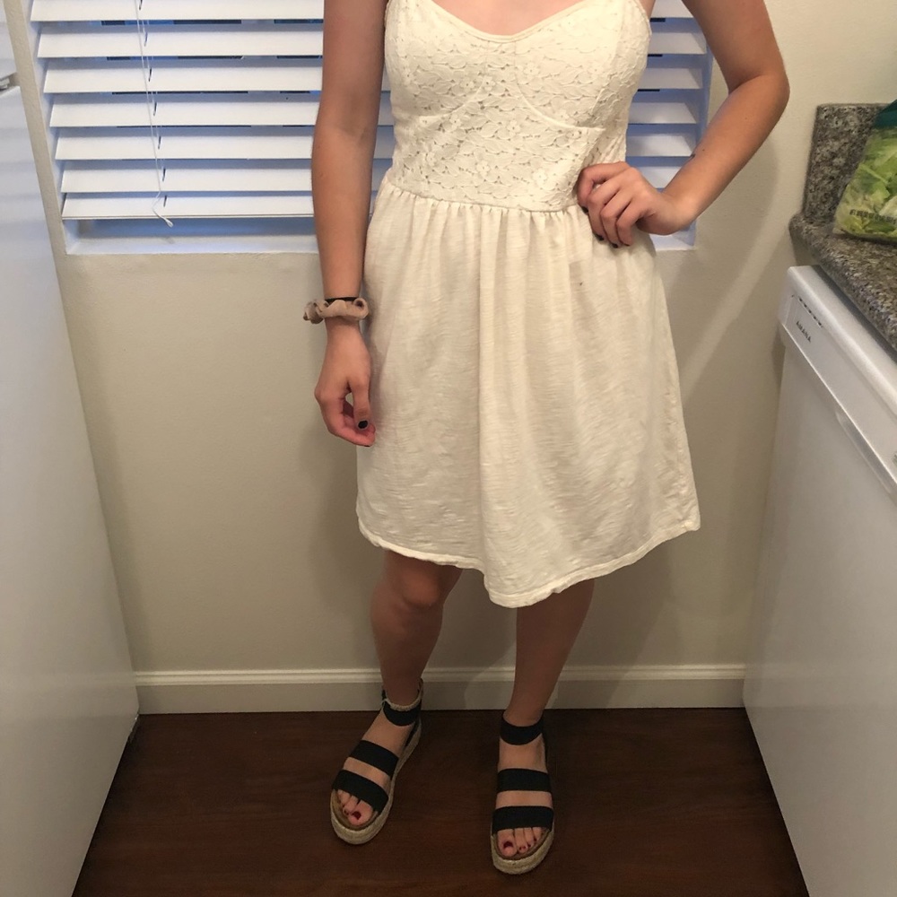 White dress